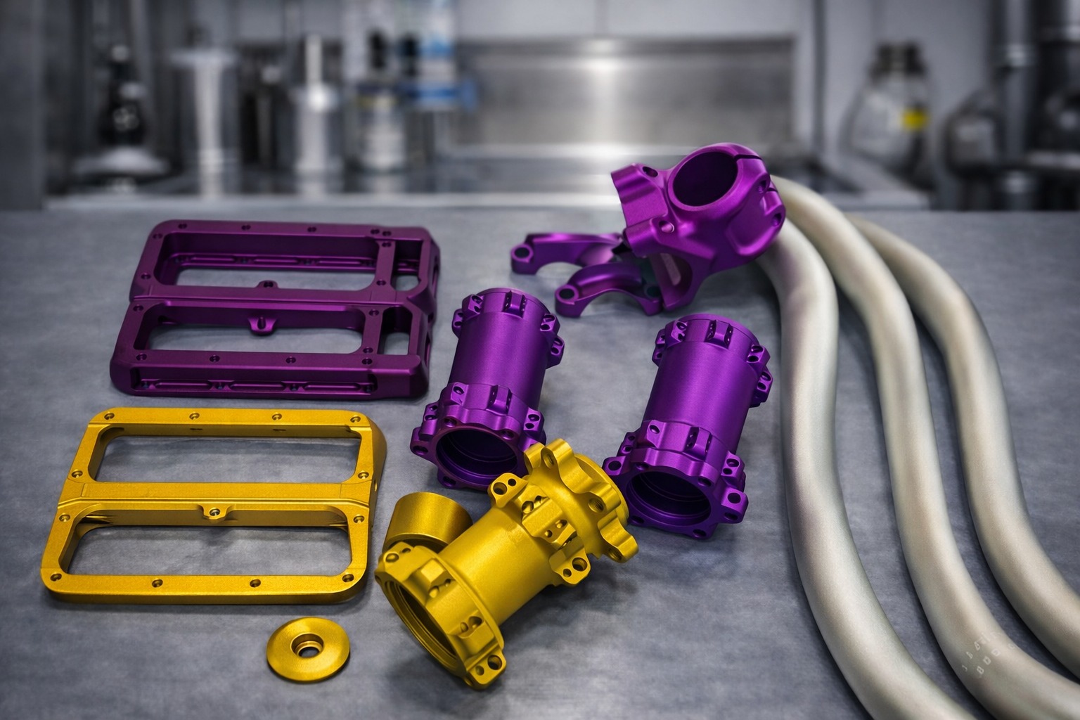 Eloxieren – Ergebnis